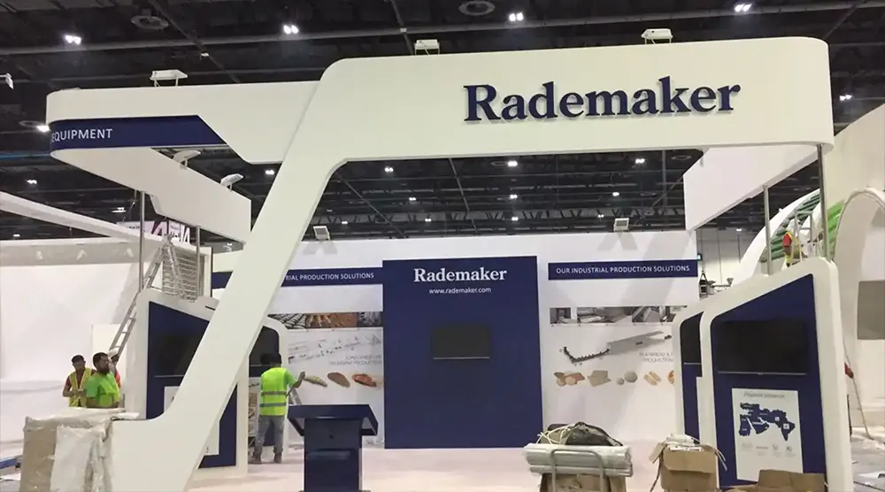 exhibition stand work in Qatar