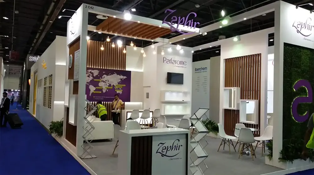 exhibition stand work in Saudi Arabia