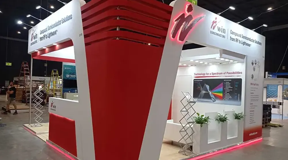 recent exhibition stand project in Turkey