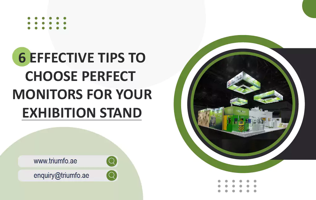 Perfect Monitors for Your Exhibition Stand